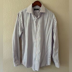 Nordstrom’s Traditional Fit Plaid Performance Dress Shirt